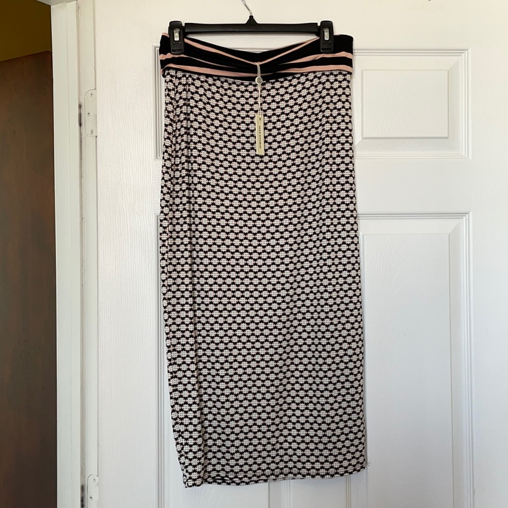 Max Studio midi knit skirt